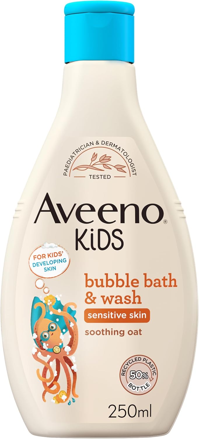 Aveeno Baby KIDS Bubble Bath & Wash 250ml