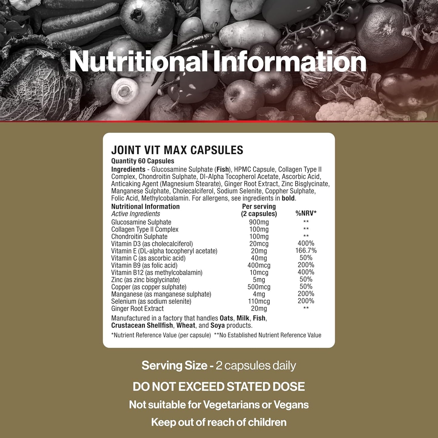 Joint VIT Max Supplements - 60 Capsules