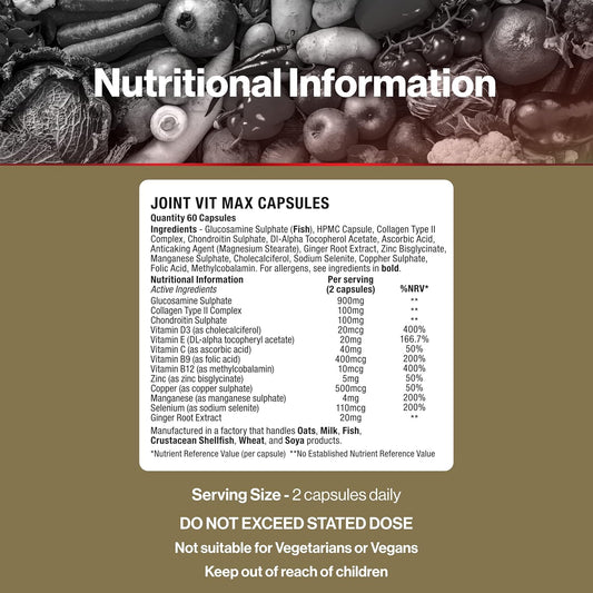 Joint VIT Max Supplements - 60 Capsules
