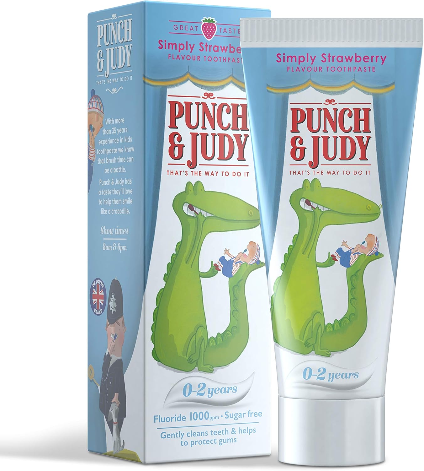 Punch & Judy Kids Toothpaste - Baby Strawberry