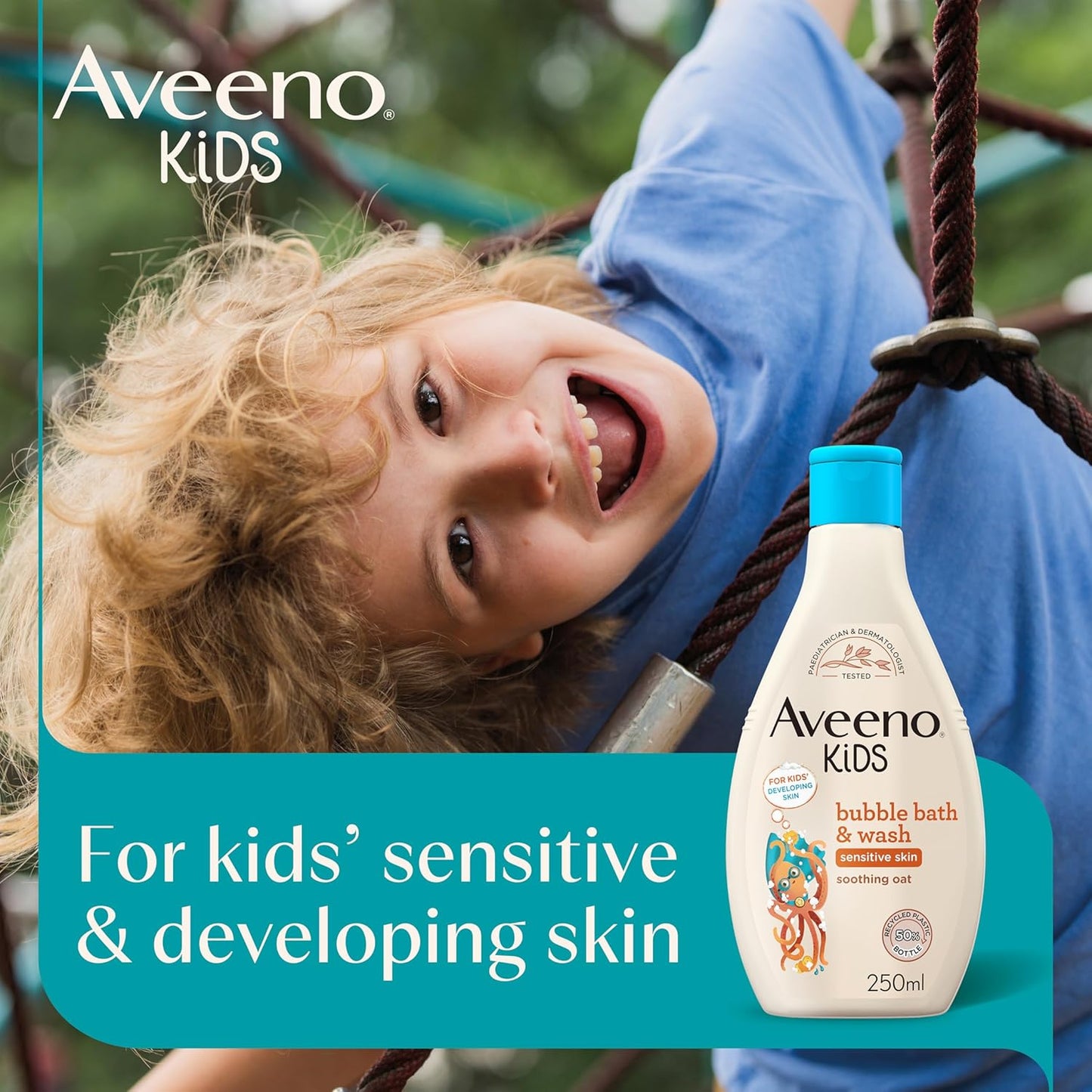 Aveeno Baby KIDS Bubble Bath & Wash 250ml